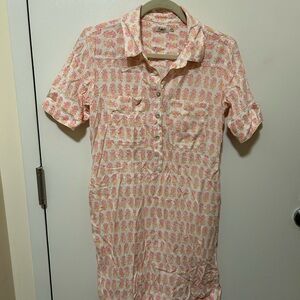 Faherty dress size xs EUC